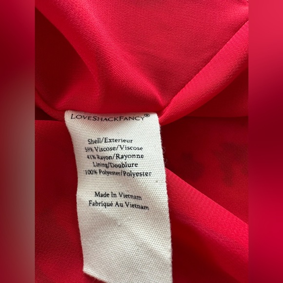 LoveshackFancy Corbett tiered mini skirt set - Picture 5 of 5